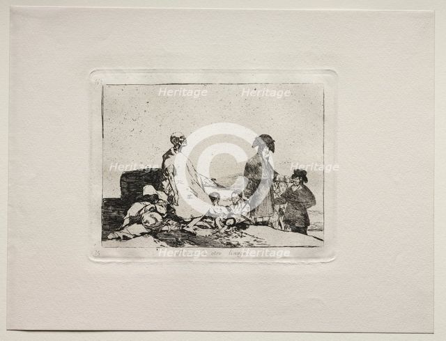The Horrors of War: Perhaps They are of Another Breed. Creator: Francisco de Goya (Spanish, 1746-1828).