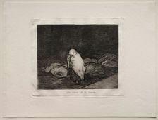 The Horrors of War: The Beds of Death. Creator: Francisco de Goya (Spanish, 1746-1828)