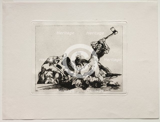 The Horrors of War: The Same. Creator: Francisco de Goya (Spanish, 1746-1828).