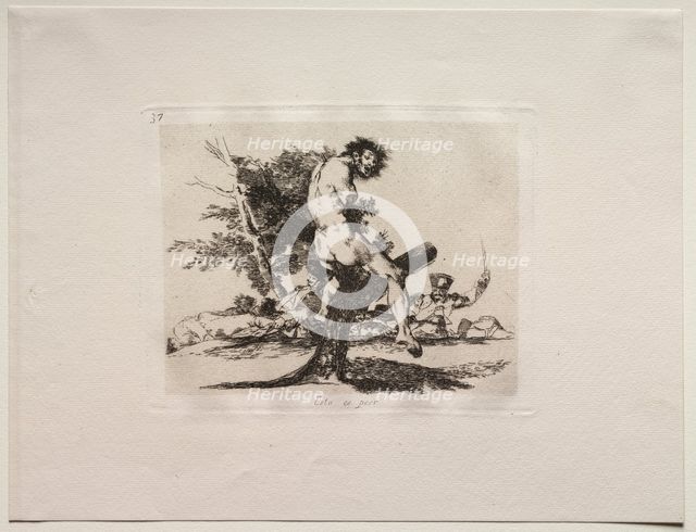 The Horrors of War: This Is Worse. Creator: Francisco de Goya (Spanish, 1746-1828).