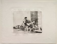The Horrors of War: To The Cemetery. Creator: Francisco de Goya (Spanish, 1746-1828)