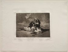 The Horrors of War: What is the Use of a Cup?. Creator: Francisco de Goya (Spanish, 1746-1828)