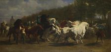 The Horse Fair, 1855. Artist: Bonheur, Rosalie (Rosa) (1822-1899)