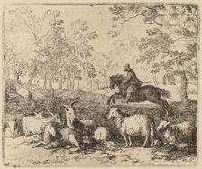 The Horse Forced to Pursue the Stag, probably c. 1645/1656. Creator: Allart van Everdingen