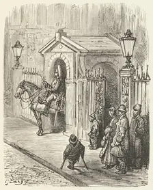 The Horse Guards, 1872. Creator: Unknown