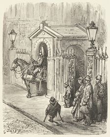 The Horse Guards, 1872. Creator: Unknown