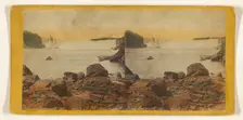 The Horse Shoe Fall from the Custom House., about 1868. Creator: E. & H.T. Anthony
