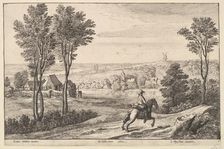 The Horseman, 1650. Creator: Wenceslaus Hollar