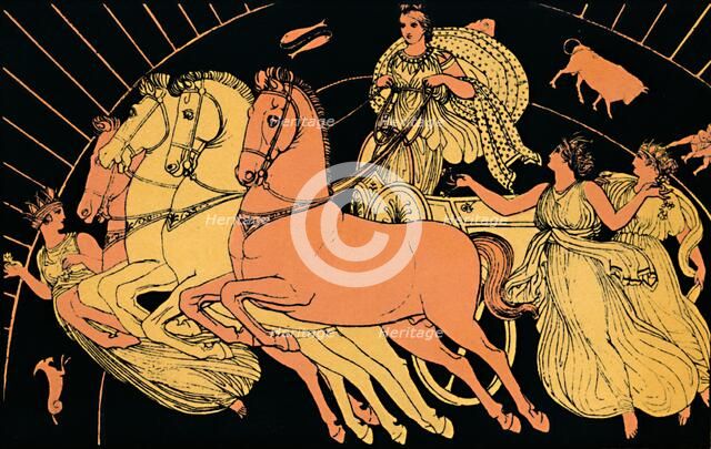 'The Horses of the Morning', 1880. Artist: Flaxman.