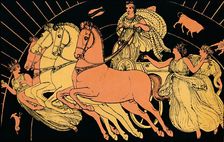 The Horses of the Morning 1880. Artist: Flaxman