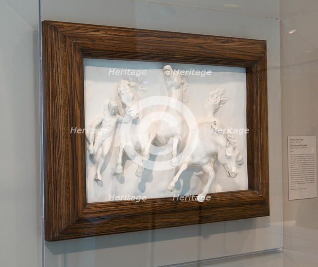 The Horses of Anahita, Modeled 1848/50, cast 1882/1910. Creator: William Morris Hunt.