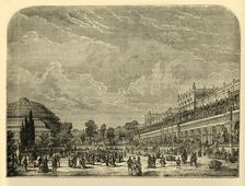 The Horticultural Garden and Exhibition Building c1876. Creator: Unknown