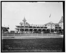The Hotel at Brighton Beach, N.Y., c1901. Creator: Unknown