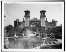 The Hotel Alcazar, St. Augustine, Fla., c1902. Creator: William H. Jackson