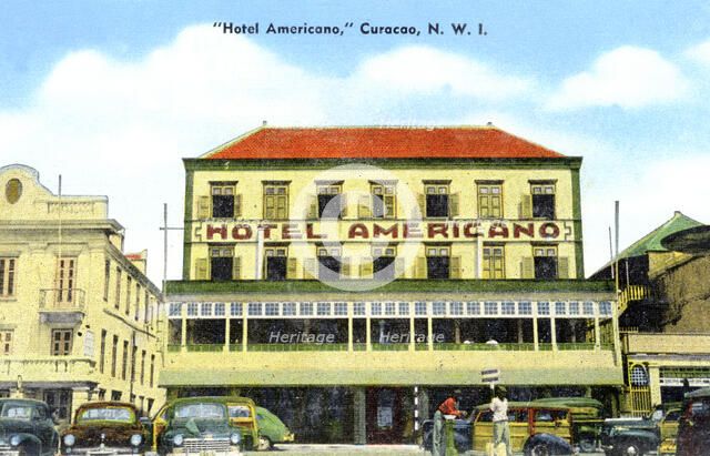 The Hotel Americano, Curacao, Netherlands Antilles, c1900s. Artist: Unknown