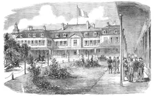 The Hotel Brighton, Boulogne, 1854. Creator: Unknown
