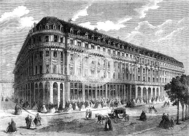 The Hotel de la Paix, Paris, 1862. Creator: Unknown.