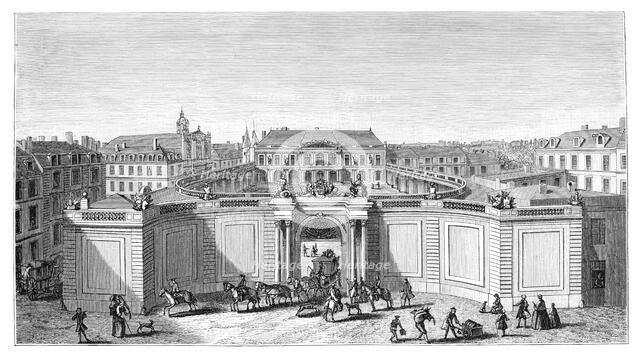 The Hotel de Soubise, Paris, (1885).Artist: Rigaud