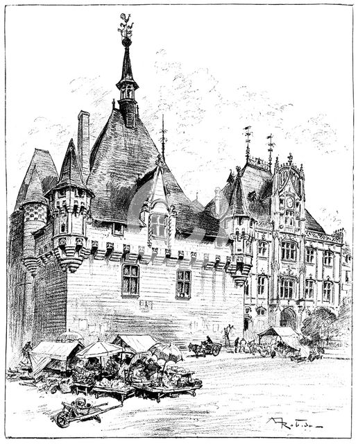 'The Hotel de Ville', 1899. Artist: Unknown