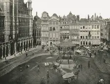 The Hotel de Ville, Brussels, Belgium, 1895. Creator: Unknown