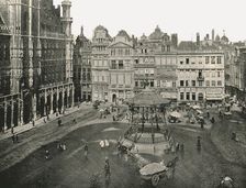 The Hotel de Ville, Brussels, Belgium, 1895. Creator: Unknown