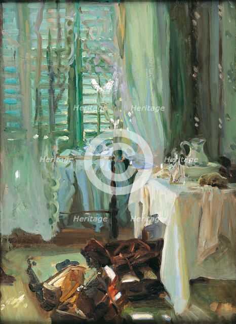 The hotel room. Artist: Sargent, John Singer (1856-1925)