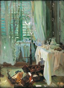 The hotel room. Artist: Sargent, John Singer (1856-1925)