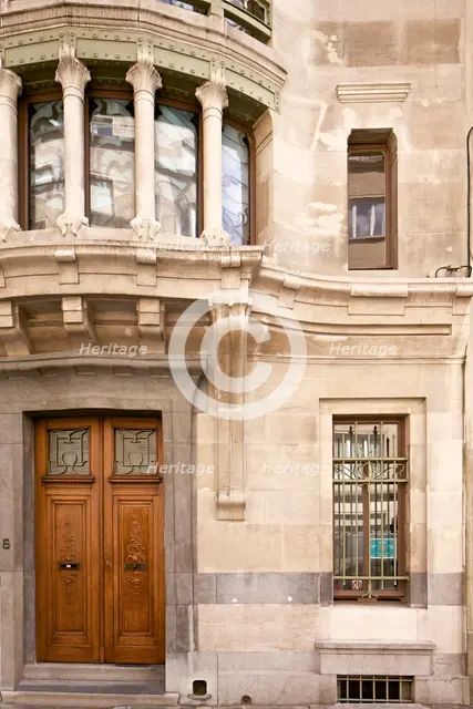 The Hotel Tassel, 6, Rue Paul-Emile Jansonstraat, Brussels, Belgium, 2015. Artist: Alan John Ainsworth.