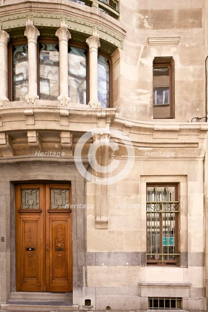 The Hotel Tassel, 6, Rue Paul-Emile Jansonstraat, Brussels, Belgium, 2015. Artist: Alan John Ainsworth.