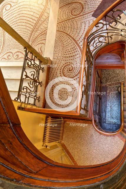The Hotel Tassel, 6, Rue Paul-Emile Jansonstraat, Brussels, Belgium, 2015. Artist: Alan John Ainsworth.