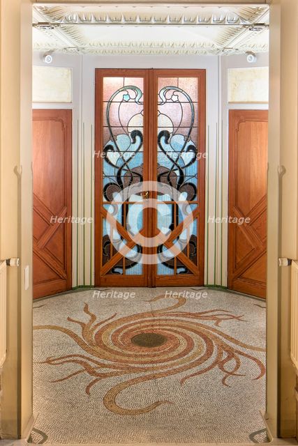 The Hotel Tassel, 6, Rue Paul-Emile Jansonstraat, Brussels, Belgium, 2015. Artist: Alan John Ainsworth.