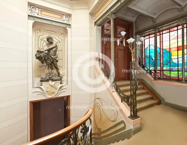 The Hotel Tassel, 6, Rue Paul-Emile Jansonstraat, Brussels, Belgium, 2015. Artist: Alan John Ainsworth.