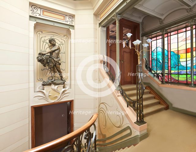 The Hotel Tassel, 6, Rue Paul-Emile Jansonstraat, Brussels, Belgium, 2015. Artist: Alan John Ainsworth.