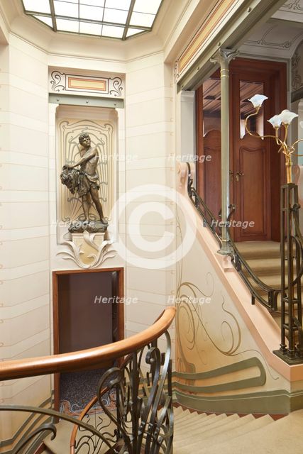 The Hotel Tassel, 6, Rue Paul-Emile Jansonstraat, Brussels, Belgium, 2015. Artist: Alan John Ainsworth.