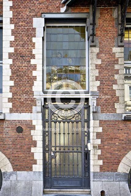 The Hotel Tassel, 6, Rue Paul-Emile Jansonstraat, Brussels, Belgium, 2015. Artist: Alan John Ainsworth.
