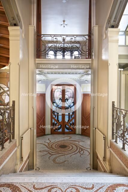 The Hotel Tassel, 6, Rue Paul-Emile Jansonstraat, Brussels, Belgium, 2015. Artist: Alan John Ainsworth.