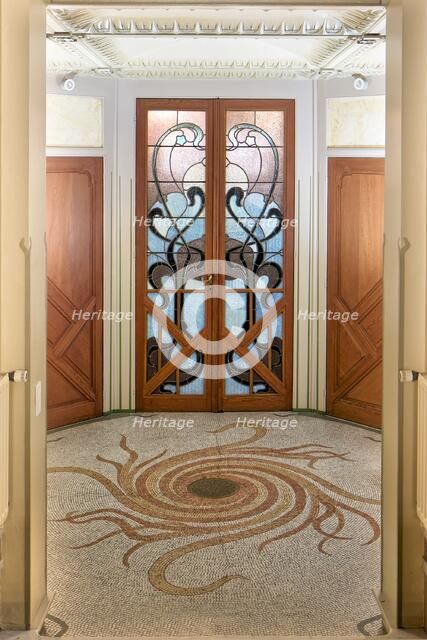 The Hotel Tassel, 6, Rue Paul-Emile Jansonstraat, Brussels, Belgium, 2015. Artist: Alan John Ainsworth.