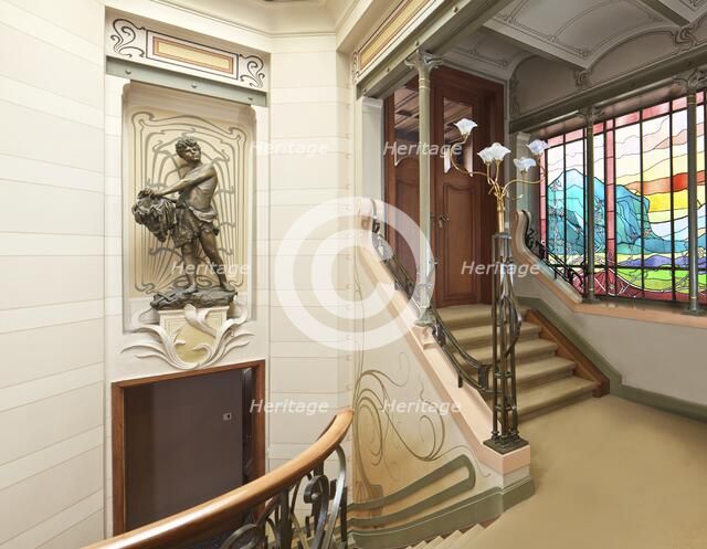 The Hotel Tassel, 6, Rue Paul-Emile Jansonstraat, Brussels, Belgium, 2015. Artist: Alan John Ainsworth.