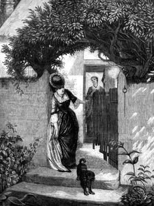 "The Hour But Not The Man," by Mr. Holyoake, in the exhibition of the new British Institution, 1871. Creator: William Hollidge