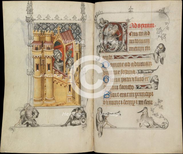 The Hours of Jeanne d'Evreux, Queen of France, ca. 1324-28. Creator: Jean Pucelle.