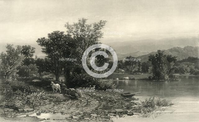 'The Housatonic', 1874.  Creator: Samuel Valentine Hunt.