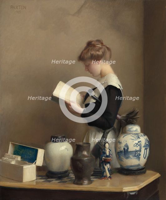 The House Maid, 1910. Creator: William McGregor Paxton.