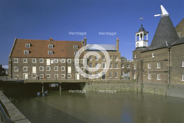 The House Mill, Three Mill Lane, Bromley-by-Bow, London, 1997. Artist: N Corrie