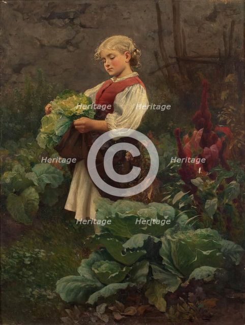 The house mother, 1870. Creator: Leopold Carl Muller.