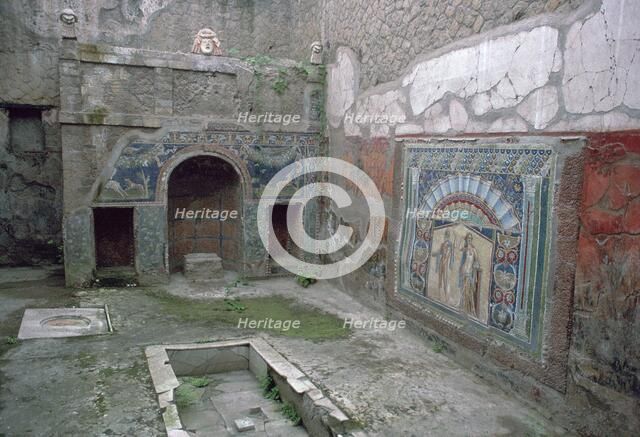The house of Neptune and Amphitrite in Herculaneum, 1st century Artist: Unknown