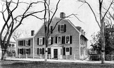 The House of Oliver Wendell Holmes at Cambridge, Mass., U.S.A 1923.Artist: Rischgitz Collection