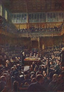 The House of Commons, February 13, 1893 (1906). Artist: Sir Robert Ponsonby Staples