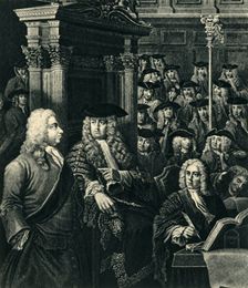 The House of Commons in the Eighteenth Century 1730, (1947). Creator: Unknown