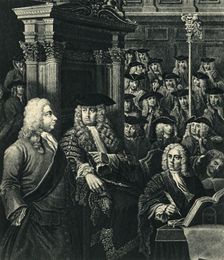 The House of Commons in the Eighteenth Century 1730, (1947). Creator: Unknown