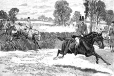 The House of Commons Point - to - Point-Steeplechase near Rugby; Mr Elliott Lees wins on Damon' Creator: Unknown